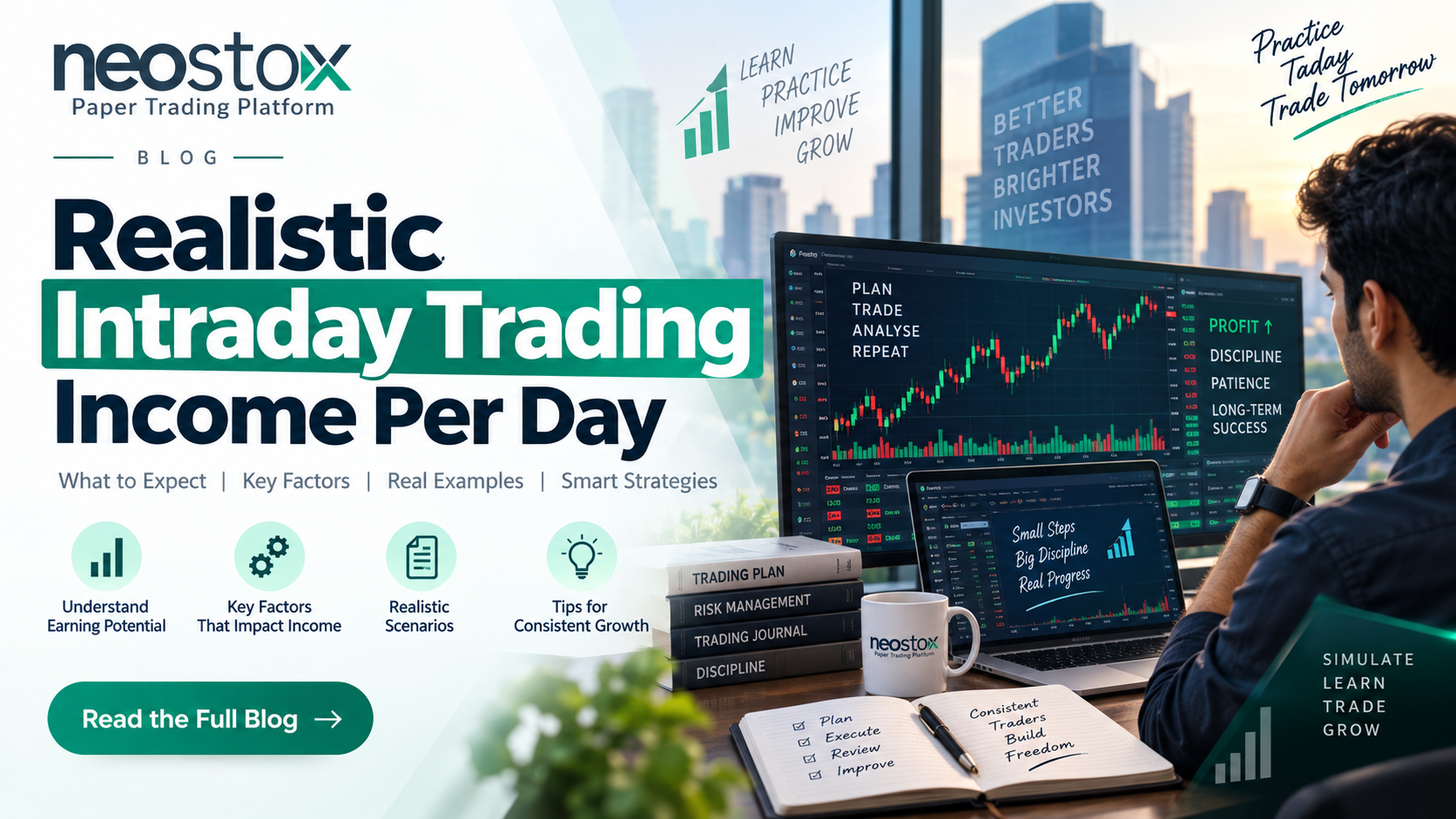 How Much Can You Realistically Earn From Intraday Trading Per Day? ₹500 to ₹1 Lakh Targets Explained