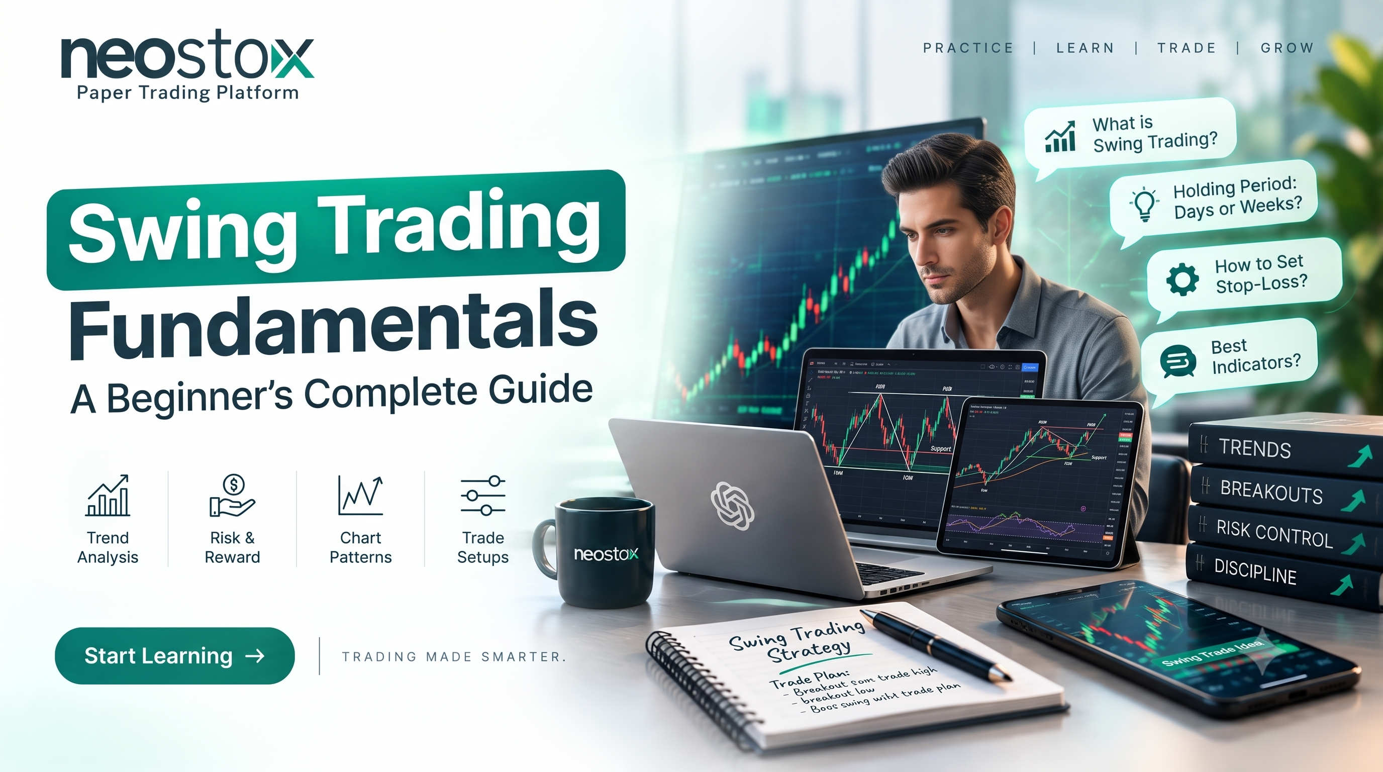 What Is Swing Trading? A Beginner's Guide to How It Works