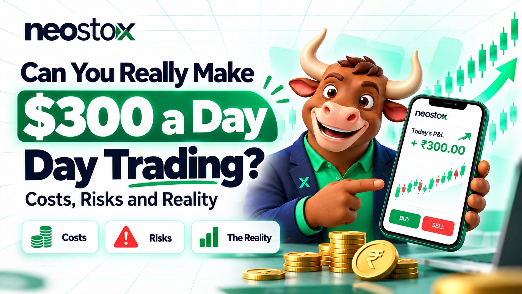 Can You Really Make $300 a Day Day Trading? Costs, Risks and Reality