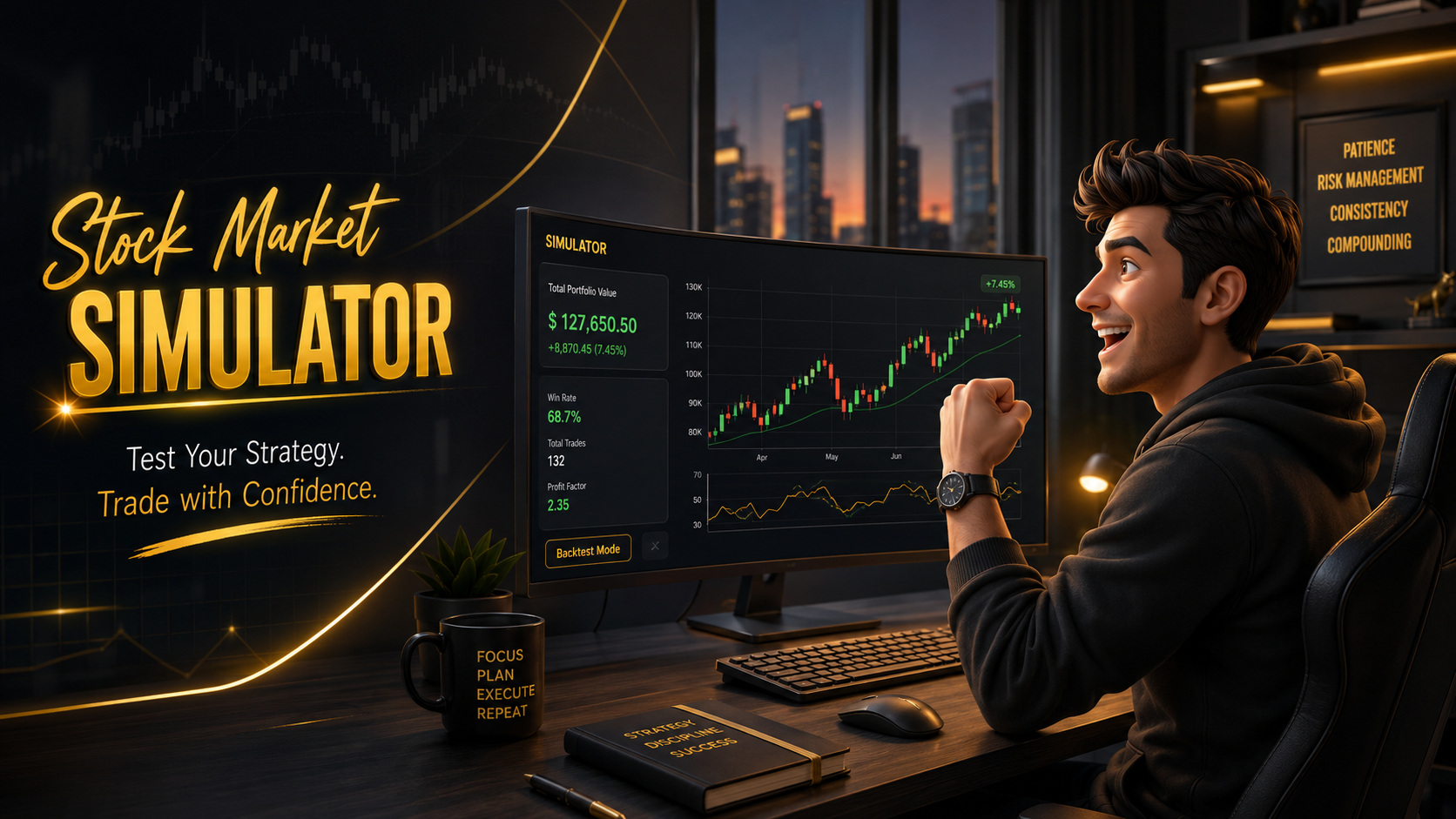 How Can I Use a Stock Market Simulator to Test Whether My Trading Strategy Actually Works?