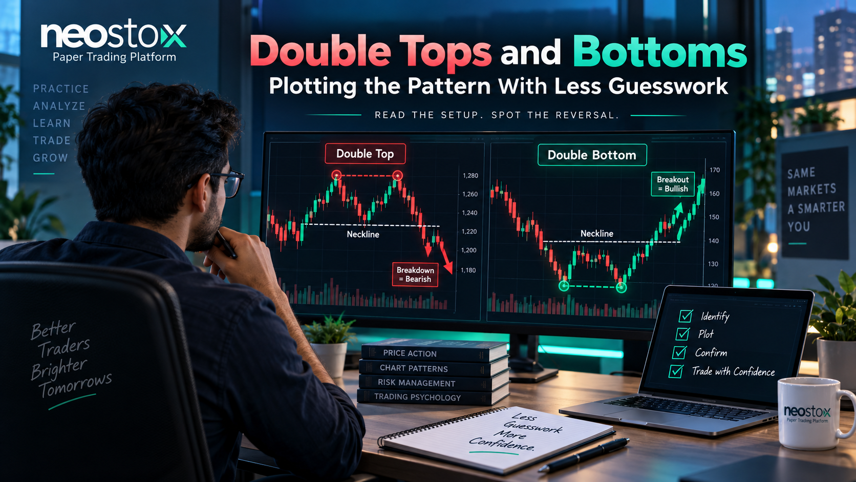 Double Tops and Bottoms: Plotting the Pattern With Less Guesswork