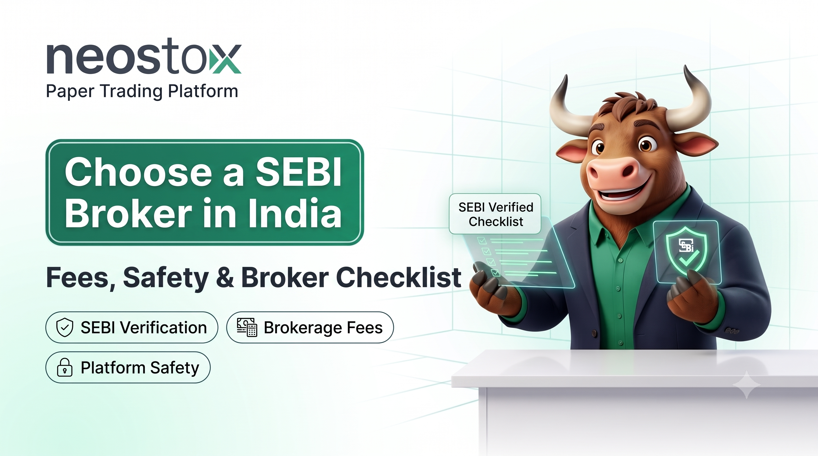 How to Choose a SEBI-Registered Stock Broker in India: Fees, Safety and Comparison Checklist
