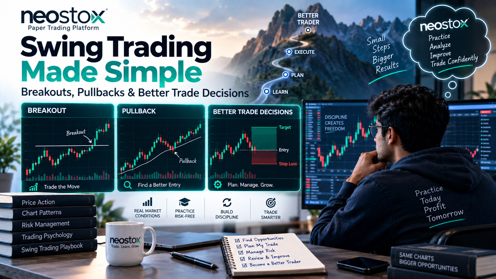 Swing Trading Made Simple: Breakouts, Pullbacks & Better Trade Decisions
