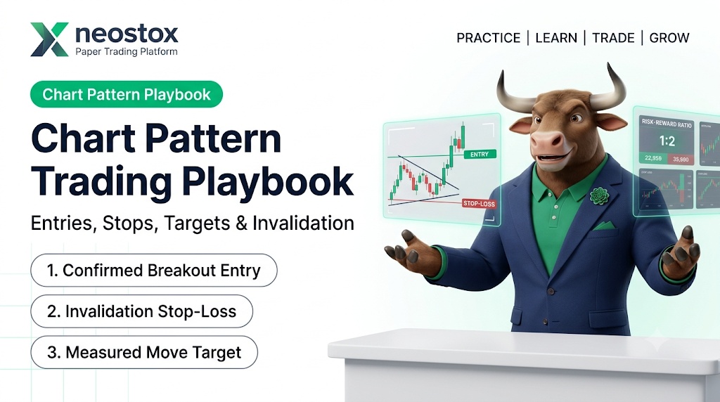 Chart Pattern Trading Playbook: Entries, Stops, Targets and Invalidation