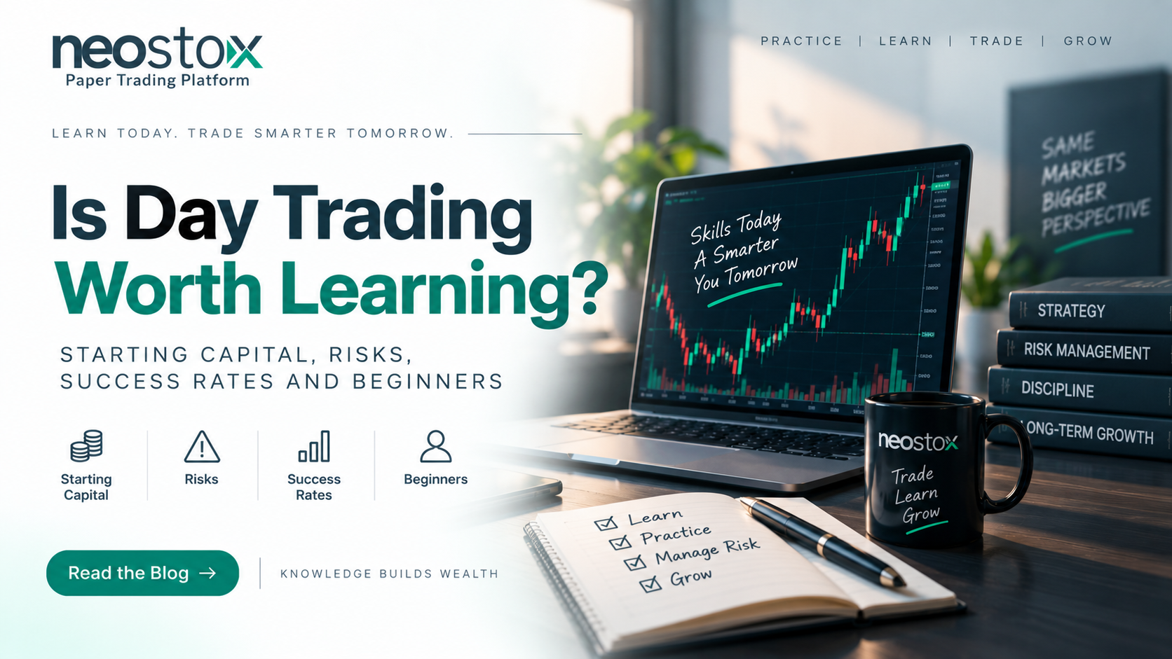 Is Day Trading Worth Learning? Starting Capital, Risks, Success Rates and Beginner Questions Explained
