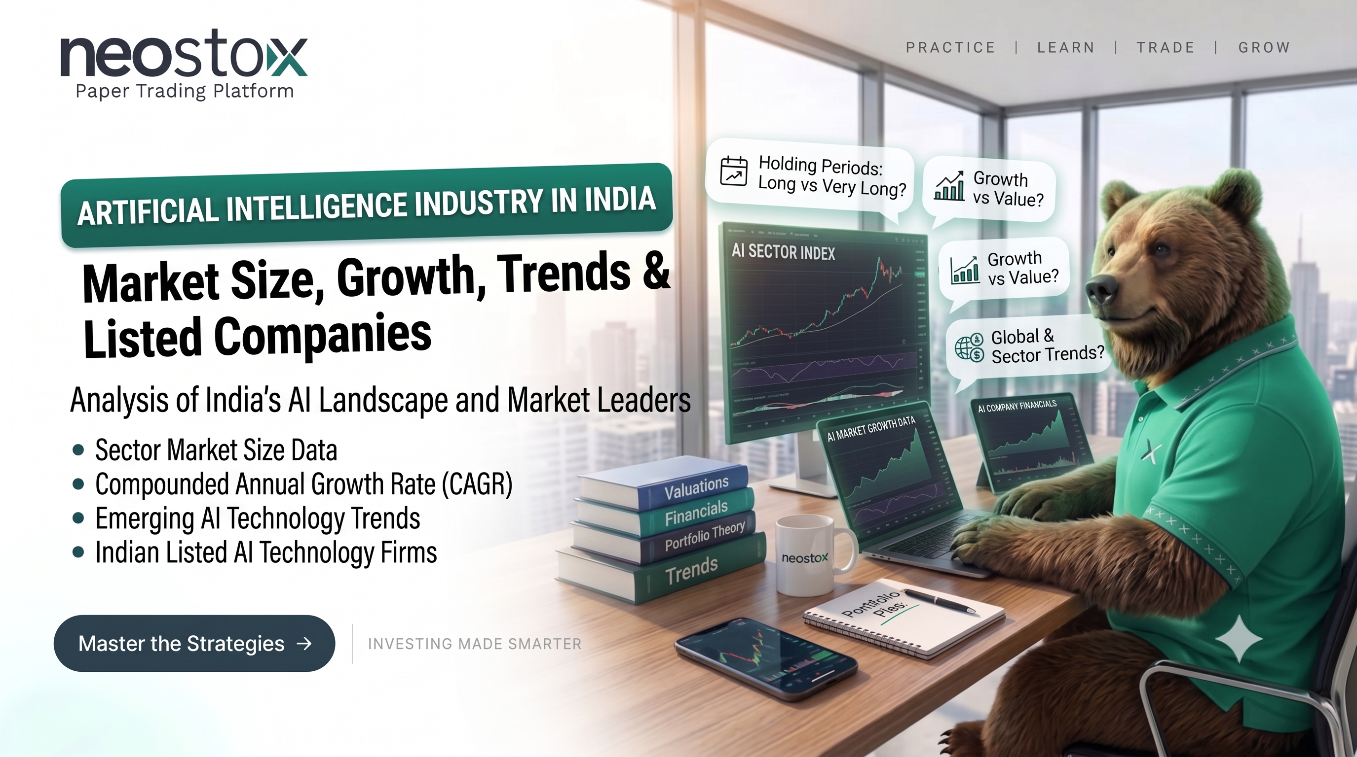 Artificial Intelligence Industry in India: Market Size, Growth, Trends & Listed Companies