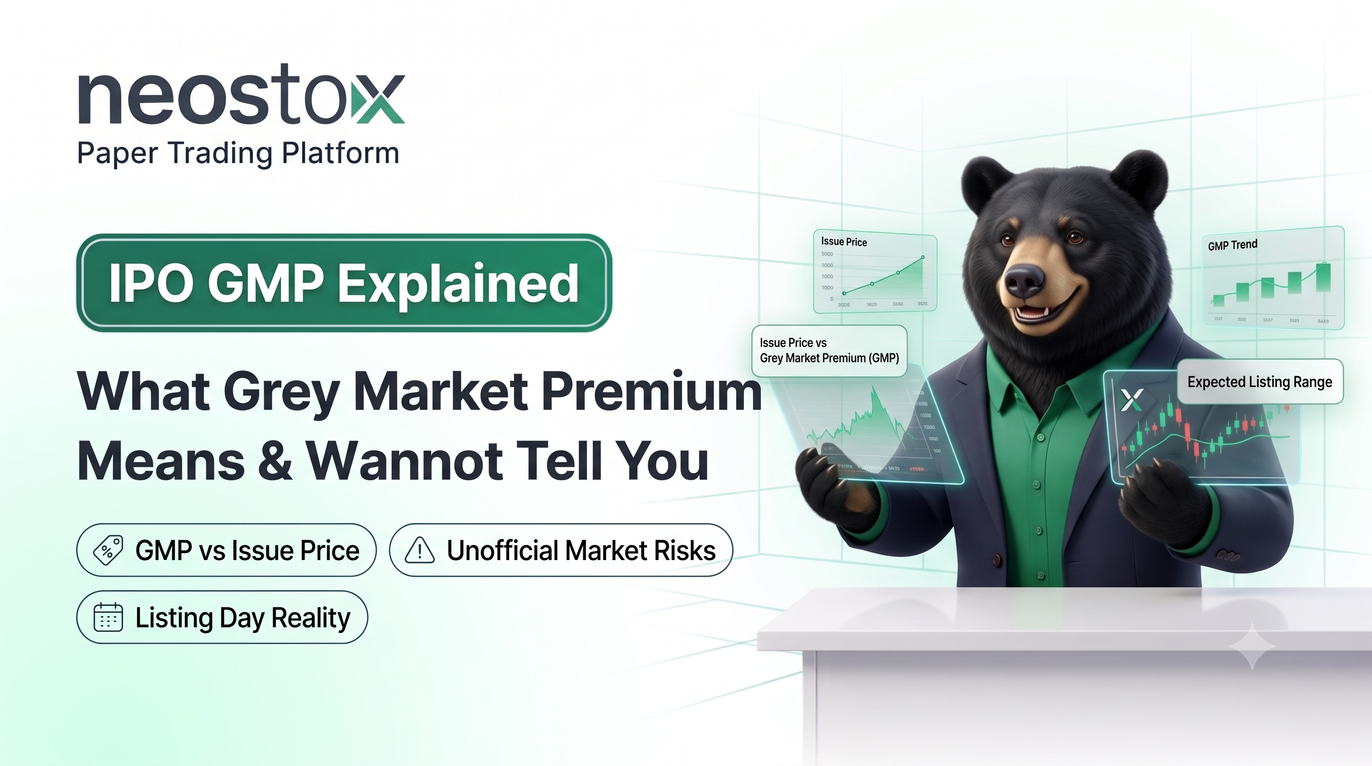 IPO GMP Explained: What Grey Market Premium Means, and What It Cannot Tell You
