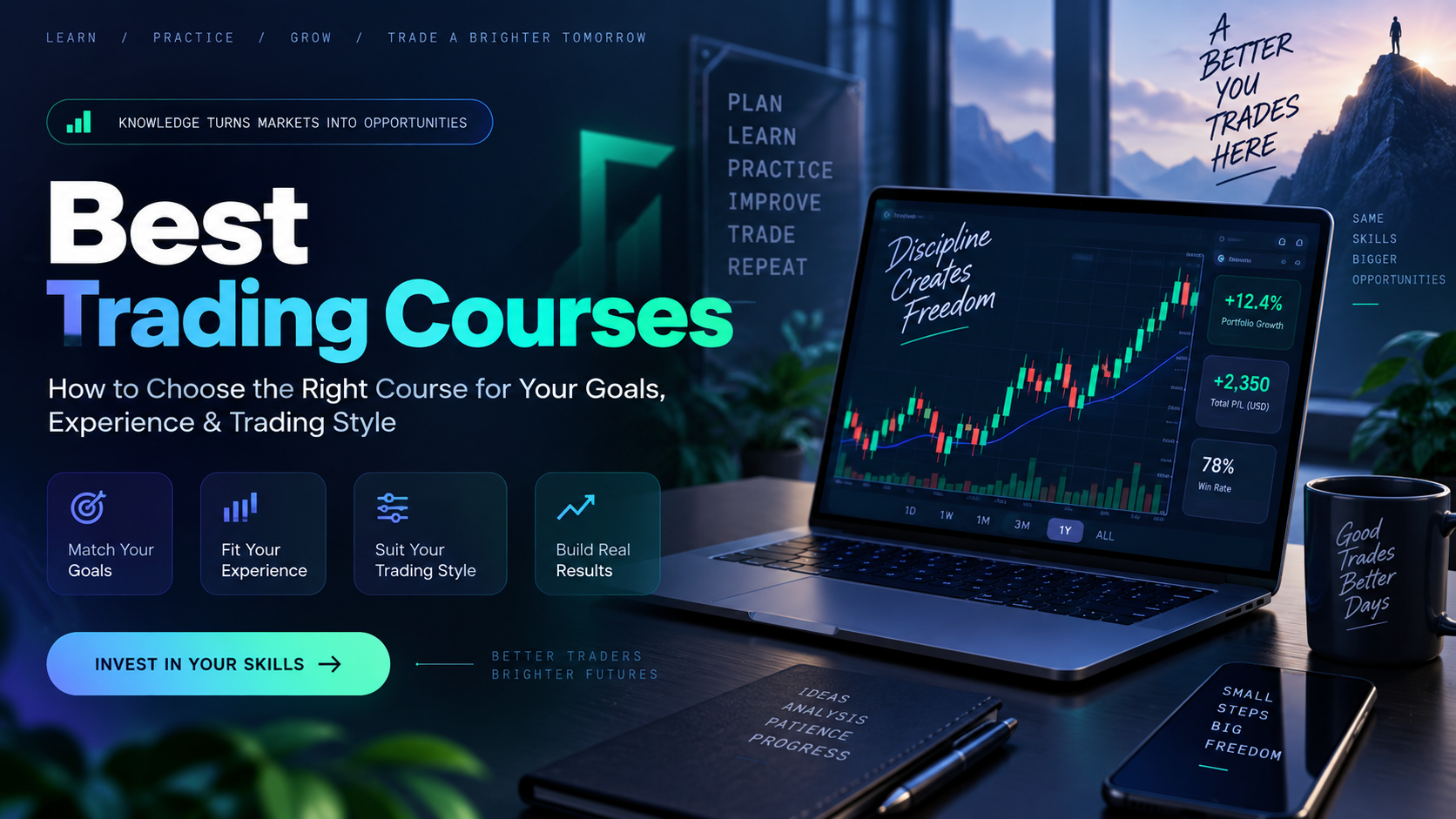 Best Trading Courses: How to Choose the Right Course for Your Goals, Experience and Trading Style
