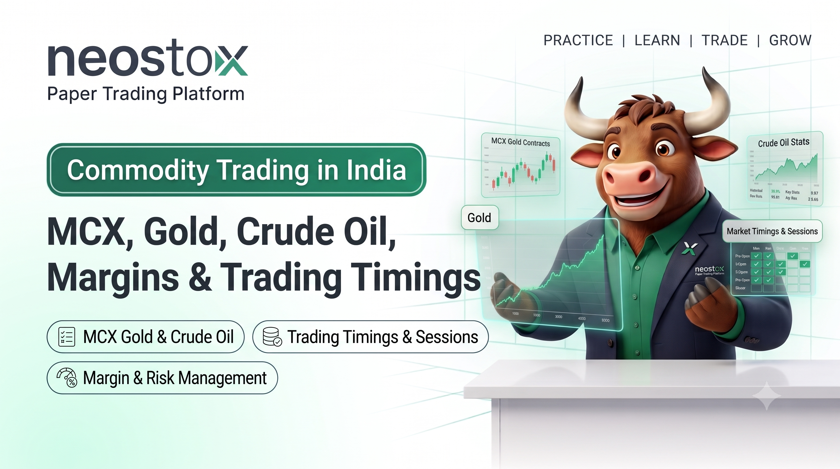 Commodity Trading in India: MCX, Gold, Crude Oil, Margin, Timings and Risk
