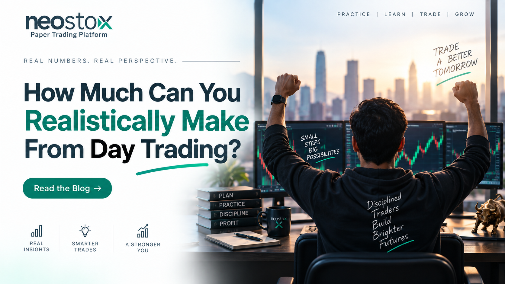 How Much Can You Realistically Make From Day Trading? ₹500, ₹5,000 and ₹1 Lakh Targets Explained