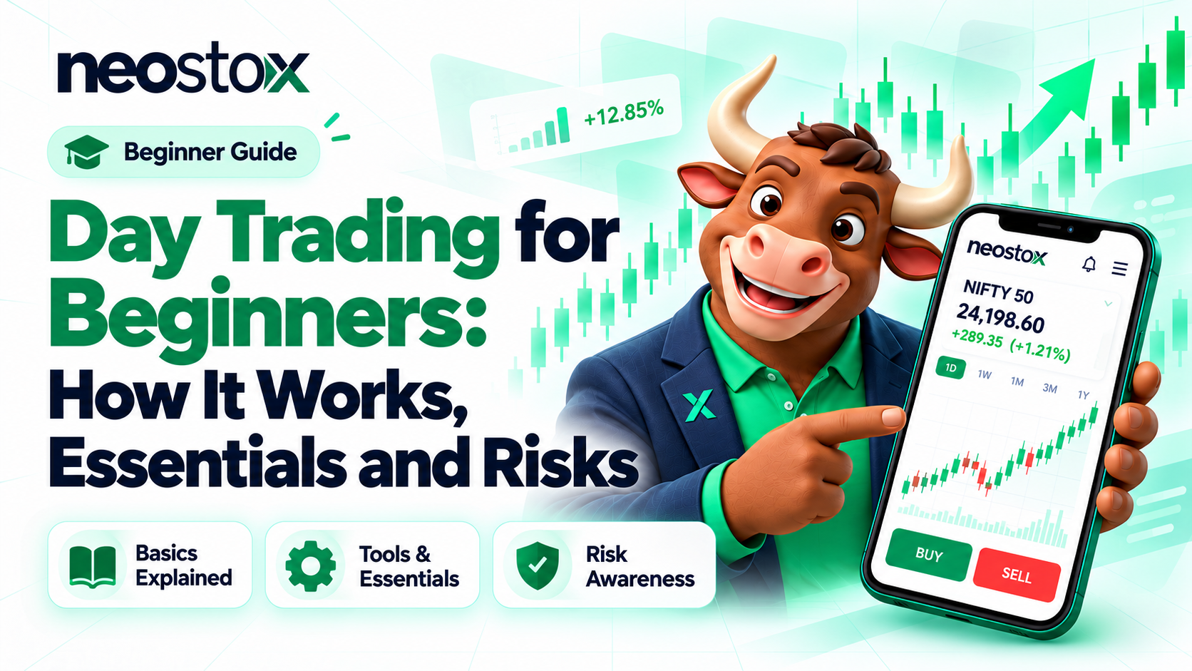 Day Trading for Beginners: How It Works, Essentials and Risks