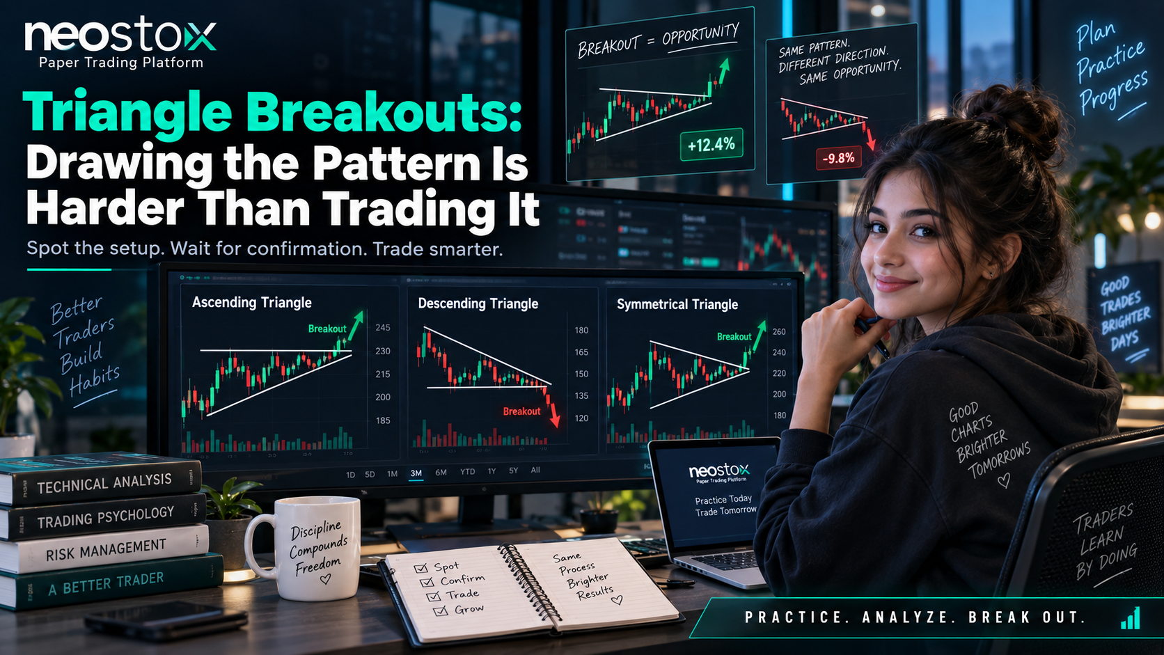 Triangle Breakouts: Drawing the Pattern Is Harder Than Trading It