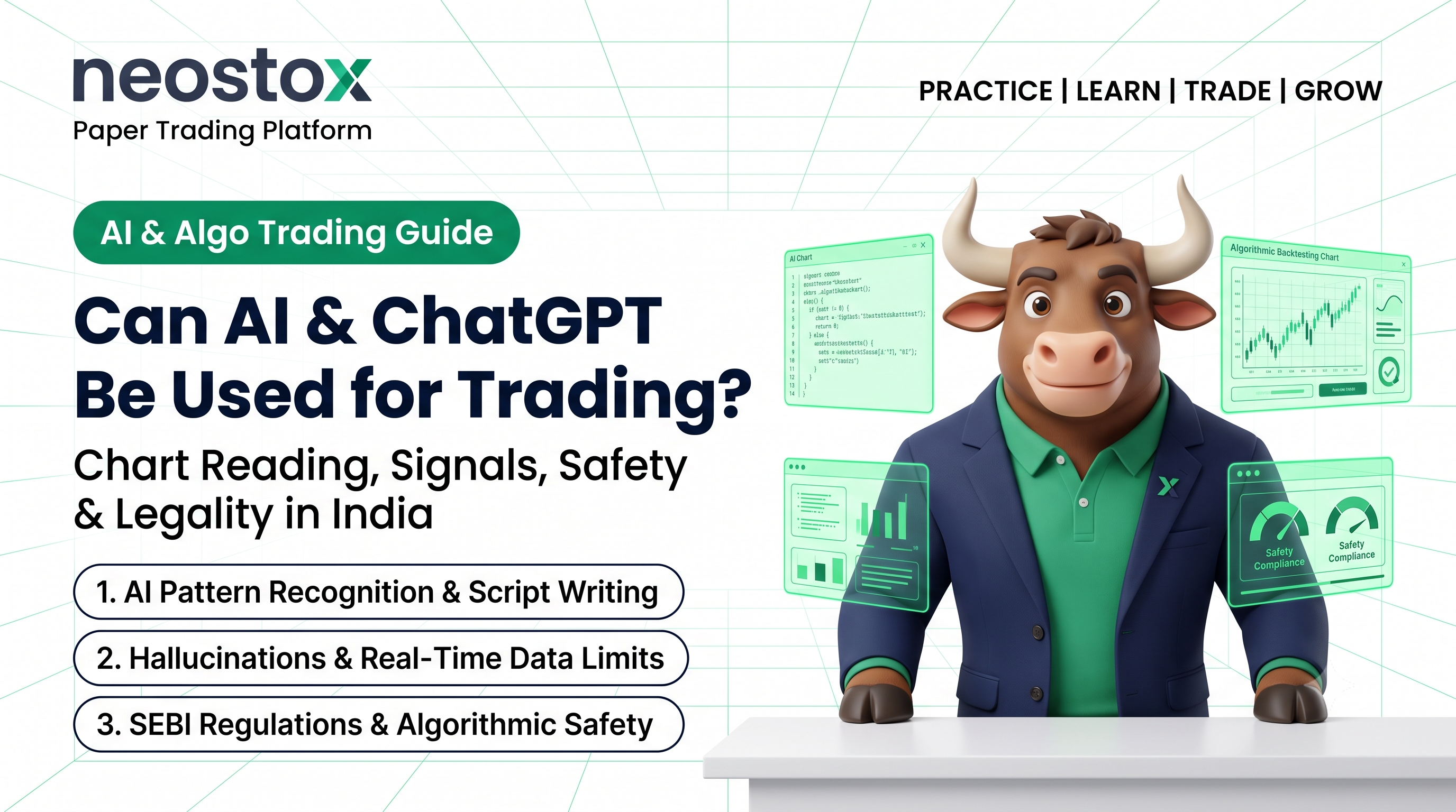 Can AI and ChatGPT Be Used for Trading? Chart Reading, Signals, Safety and Legality in India