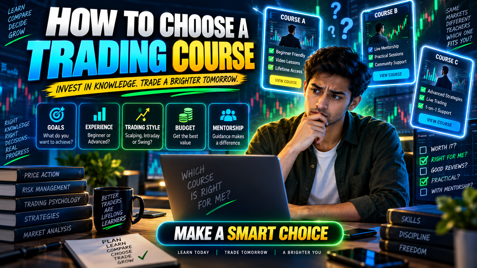 How to Choose a Trading Course: 10 Factors That Actually Matter