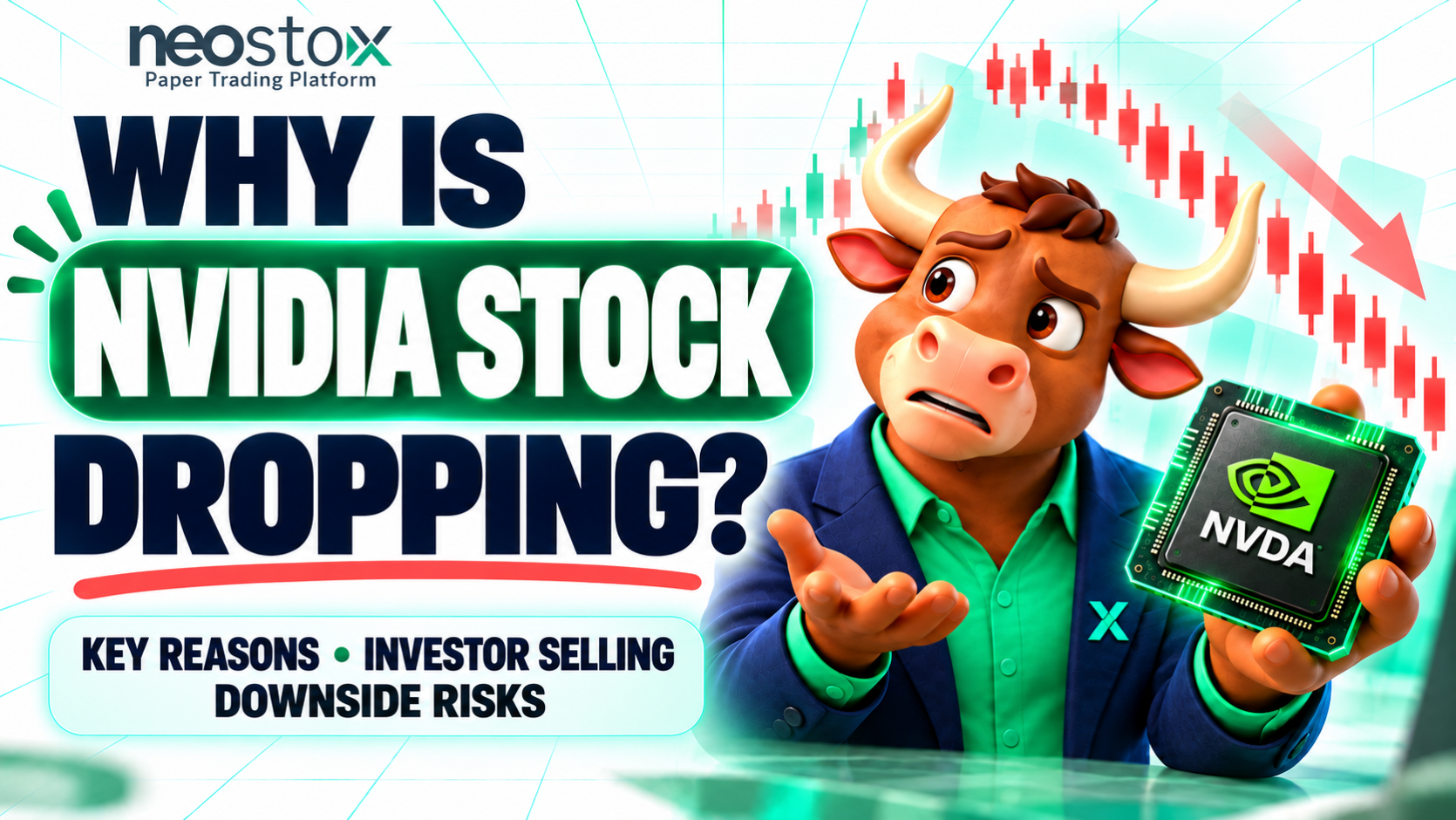Why Is Nvidia Stock Dropping? Key Reasons, Investor Selling, and Downside Risks