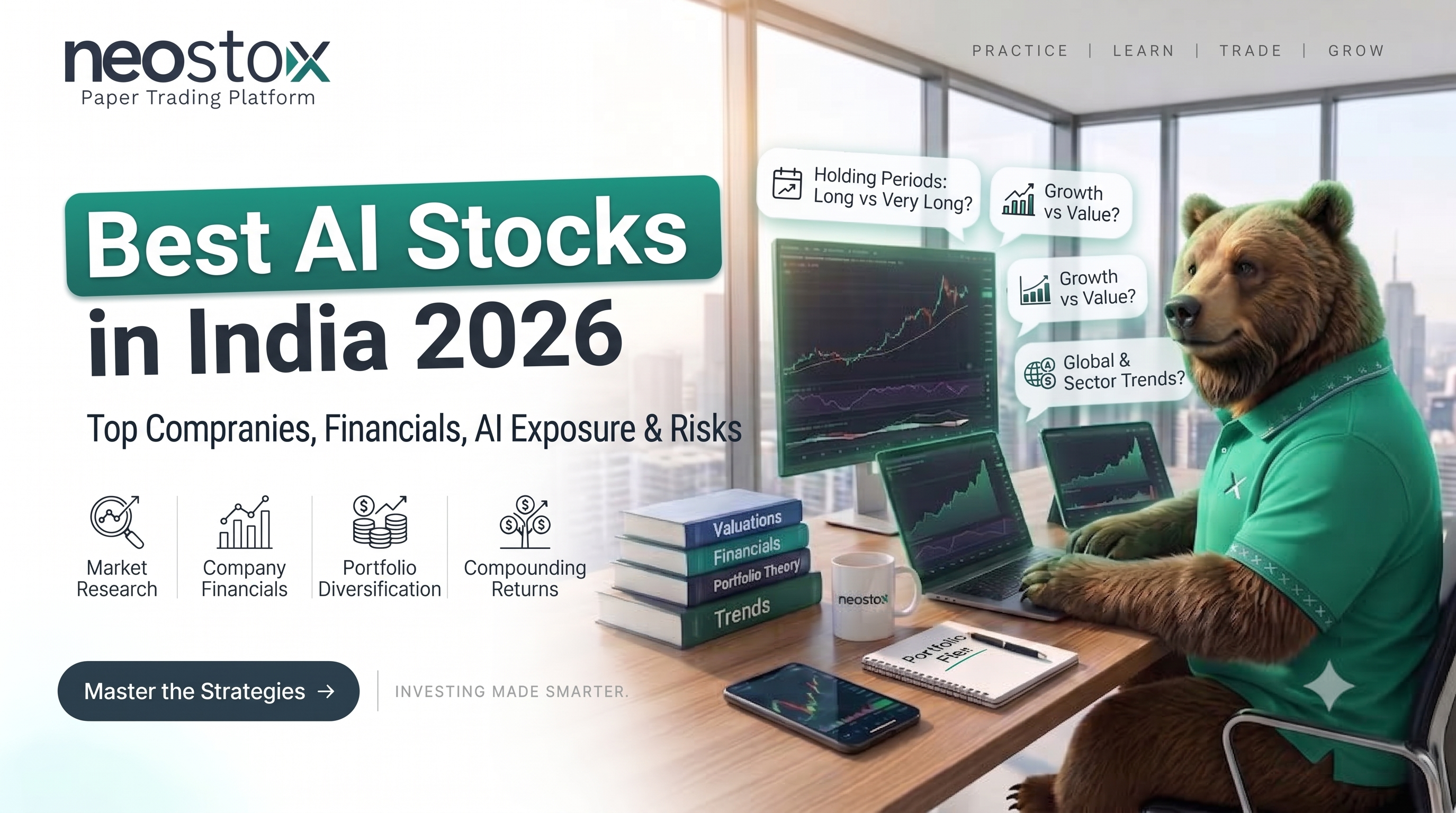 Best AI Stocks in India: Top Companies, Financials, AI Exposure & Risks