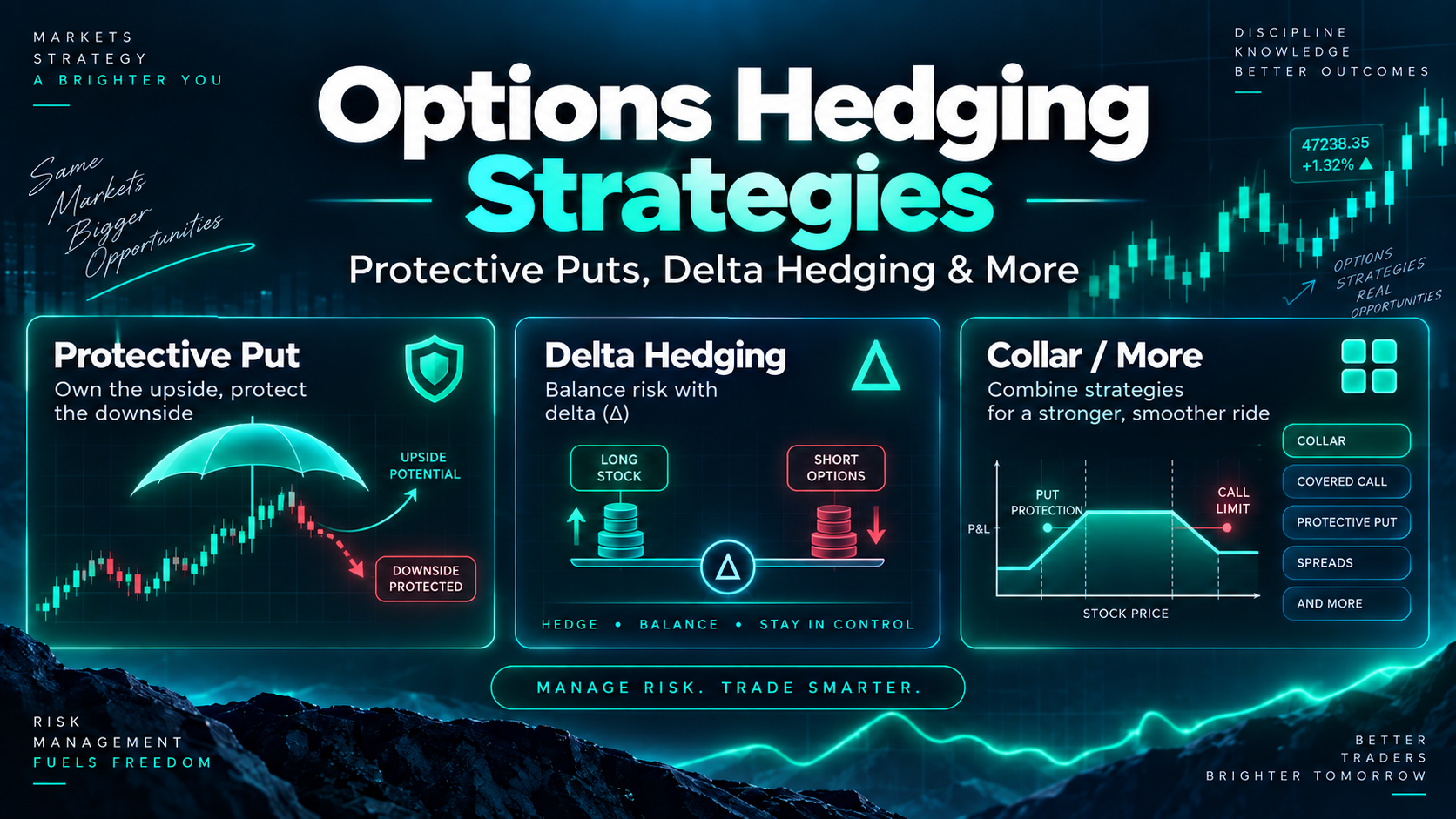 Options Hedging Strategies: Protective Puts, Delta Hedging and More