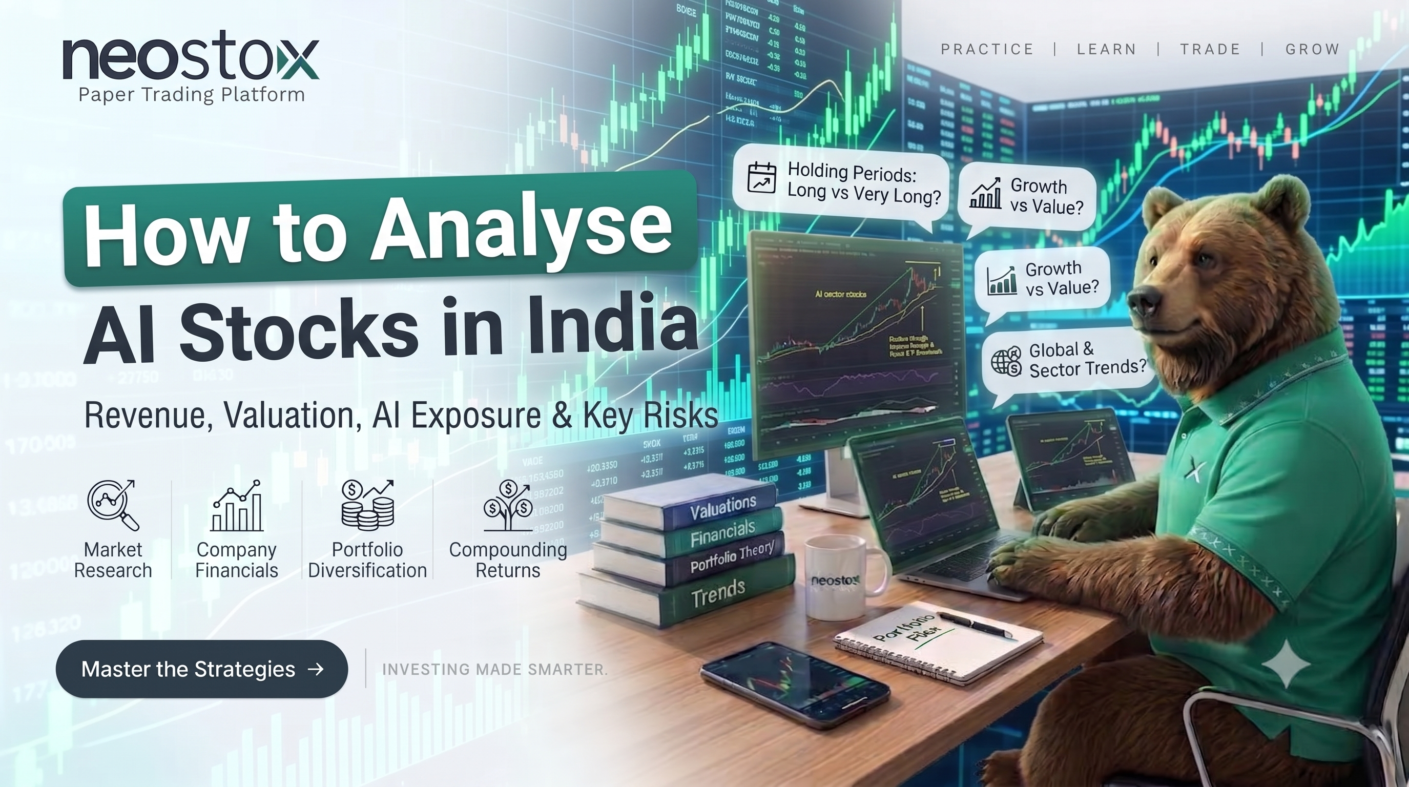 How to Analyse AI Stocks in India: Revenue, Valuation, AI Exposure & Key Risks